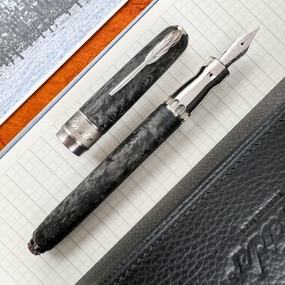 Pineider Forged Carbon Fountain Pen - Limited Edition