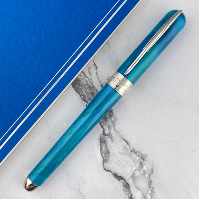 Pineider Avatar Rollerball Pen - Abalone Green