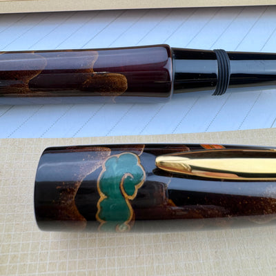 Platinum Izumo Yakumo Fountain Pen - Byakudan Maki-e