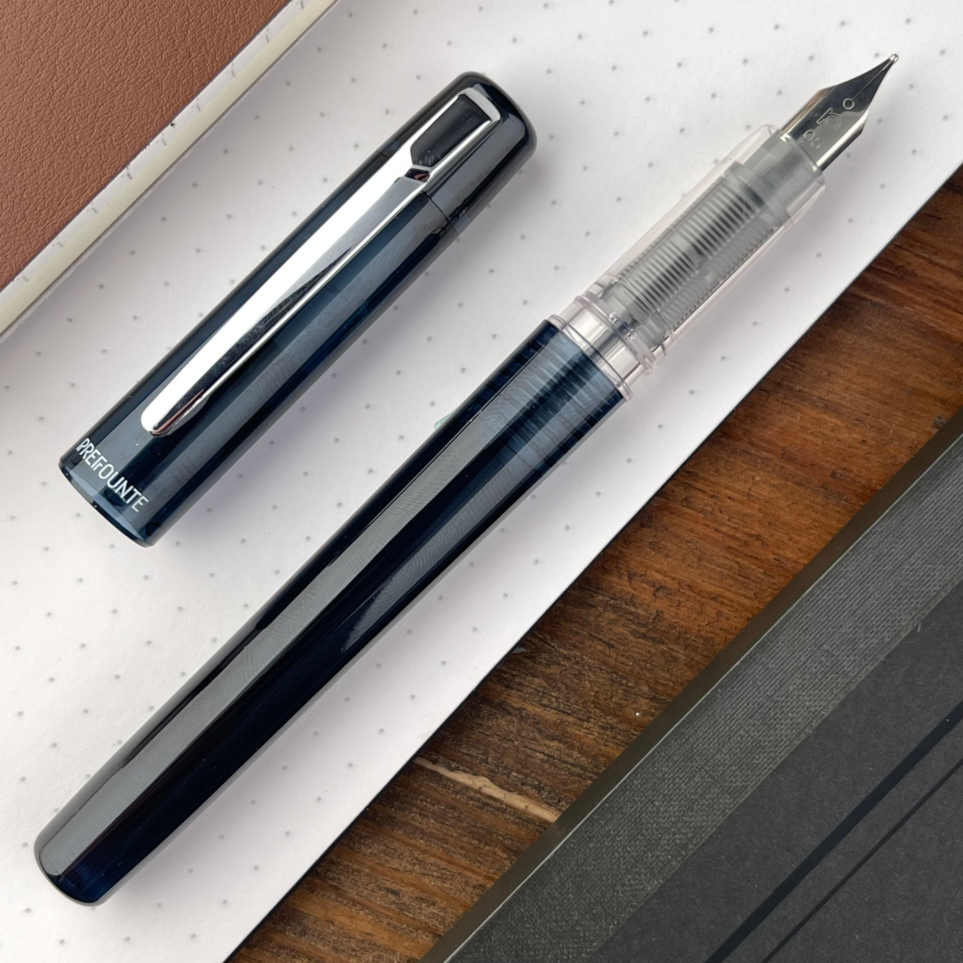 Platinum Prefounte Fountain Pen - Night Sea