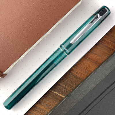 Platinum Prefounte Fountain Pen - Dark Emerald