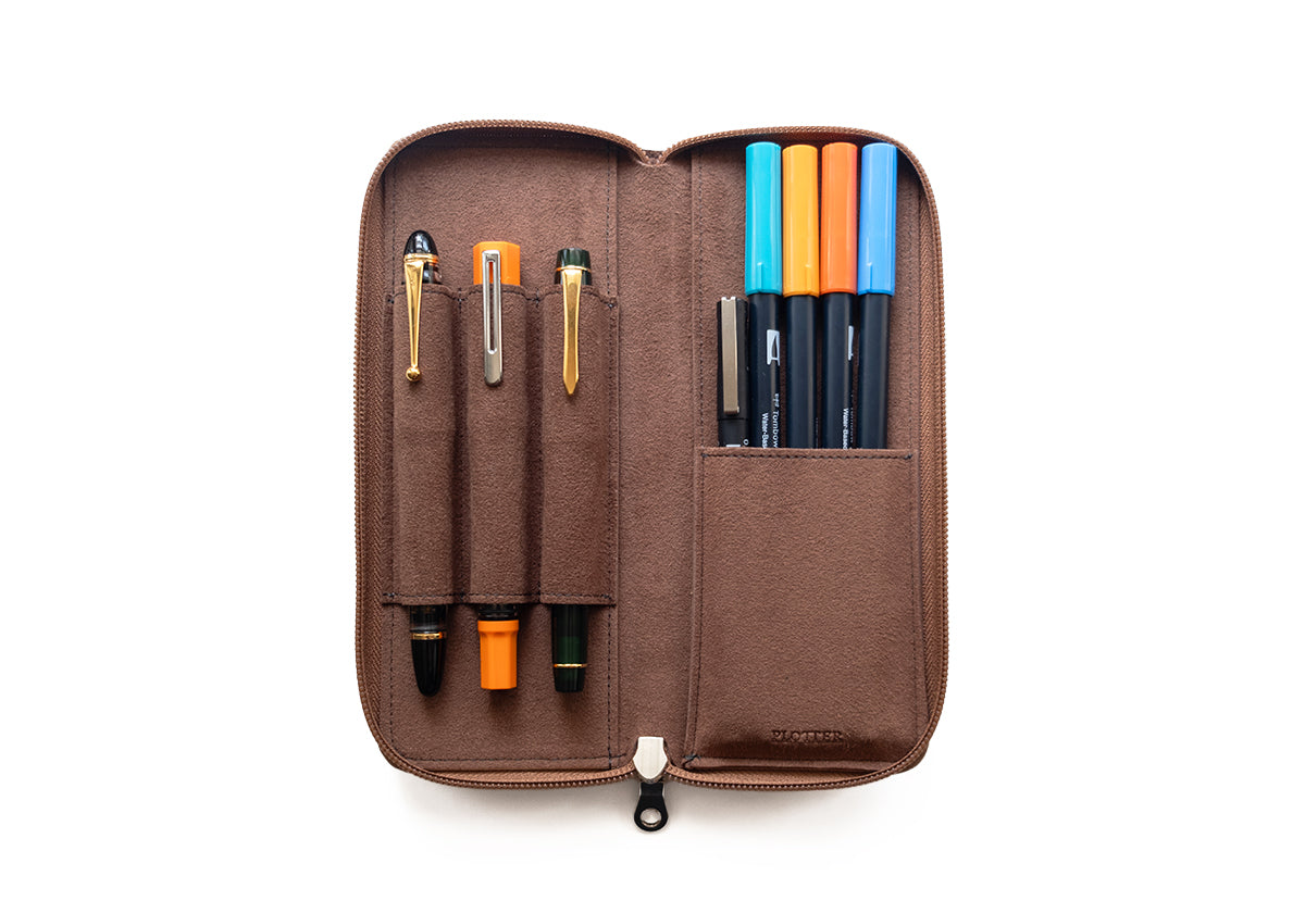 Plotter Long Zipper Pen Case