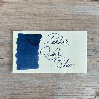 Parker Quink Blue/Black Bottled Ink