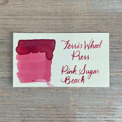 Ferris Wheel Press Pink Sugar Beach - 38ml bottled Ink