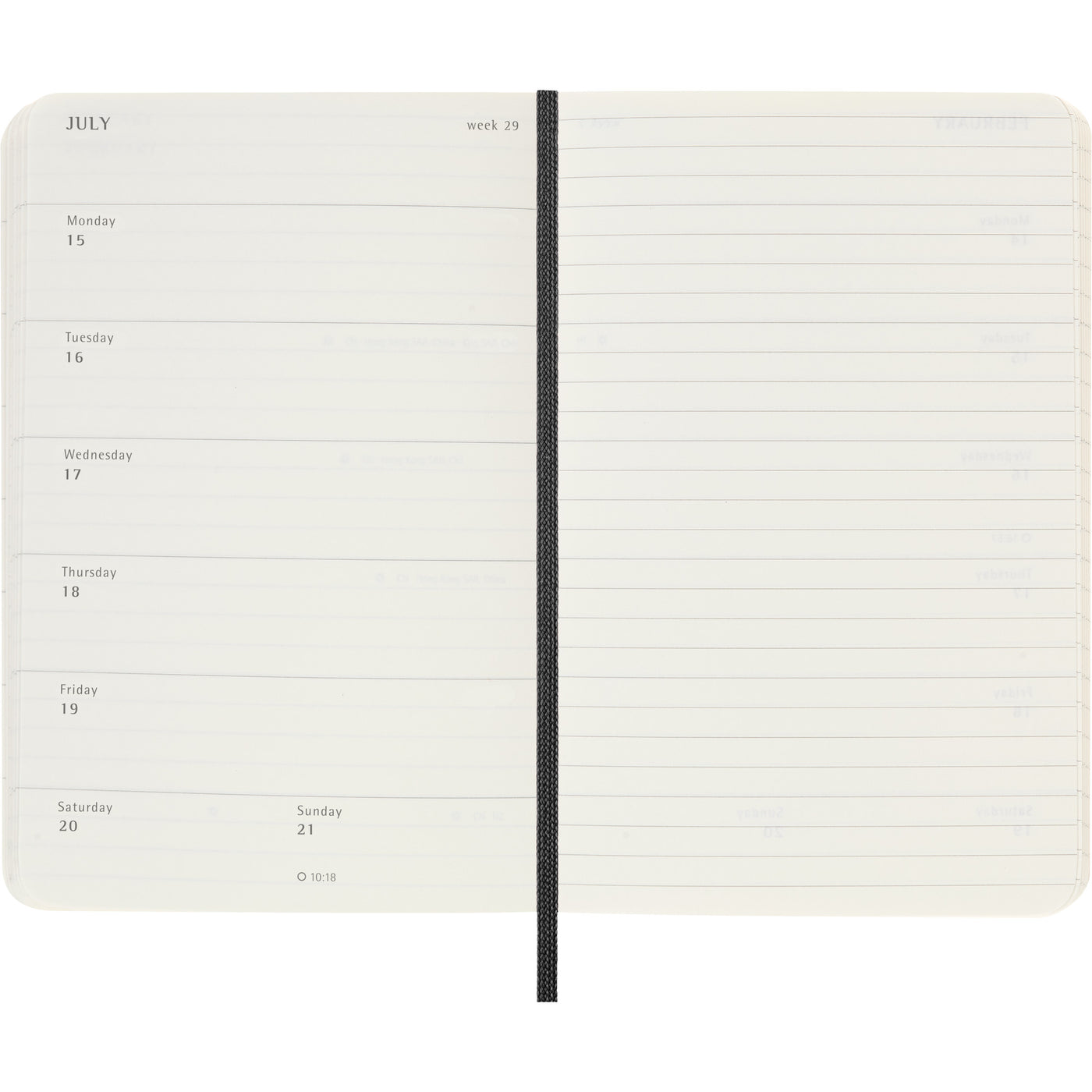 Moleskine Weekly Softcover Planner - Pocket