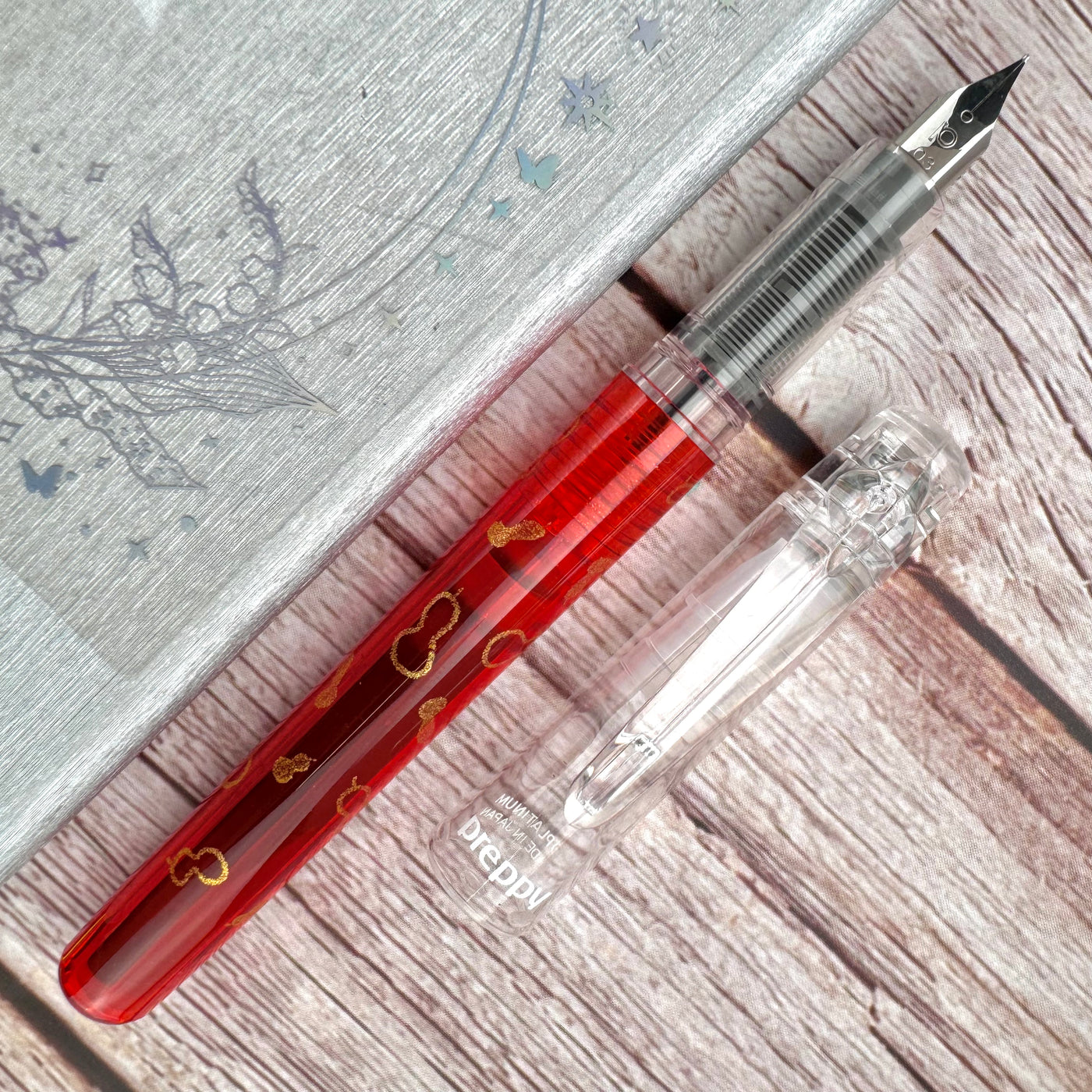 Platinum Preppy Wa Modern Maki-e Fountain Pen - Hyotan (Limited Edition)