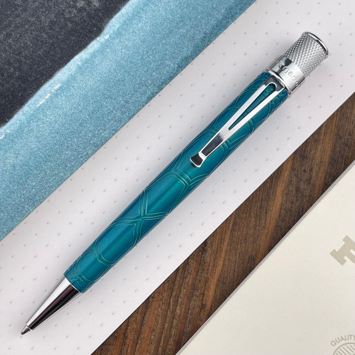 Retro 51 Tornado Ballpoint Pen - Sea Turtle