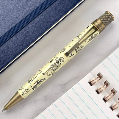 Retro 51 Tornado Rollerball Pen - A.A. Milne Winnie-the-Pooh Decorations