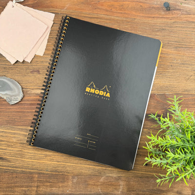 Rhodia Meeting Book 90g paper - Lined 80 sheets - 9" x 11 3/4"