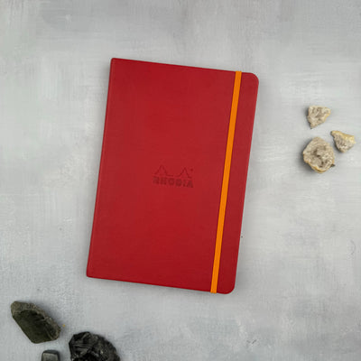 Rhodia Rhodiarama A5 Hard Cover Notebook - Ruled