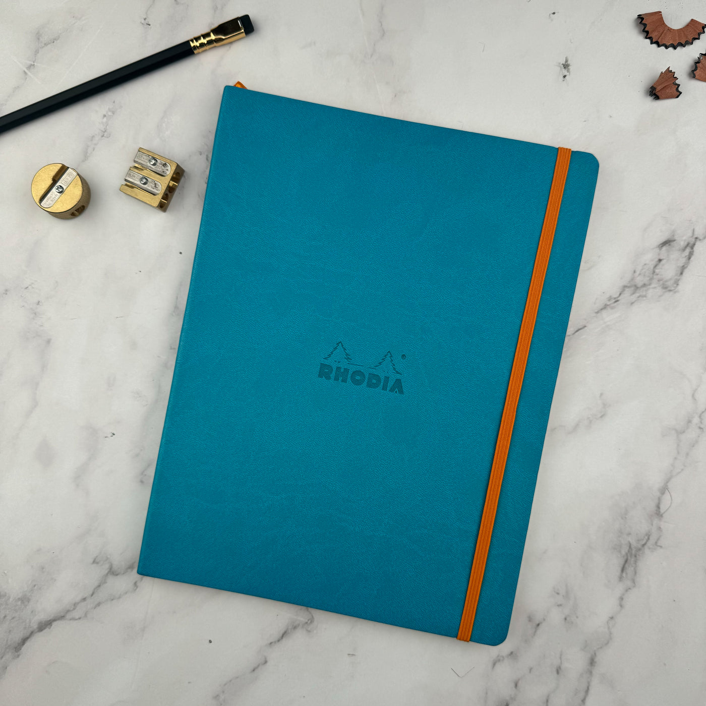 Rhodia Rhodiarama Soft Cover 7 1/2" x 9 7/8" Notebook - Dot