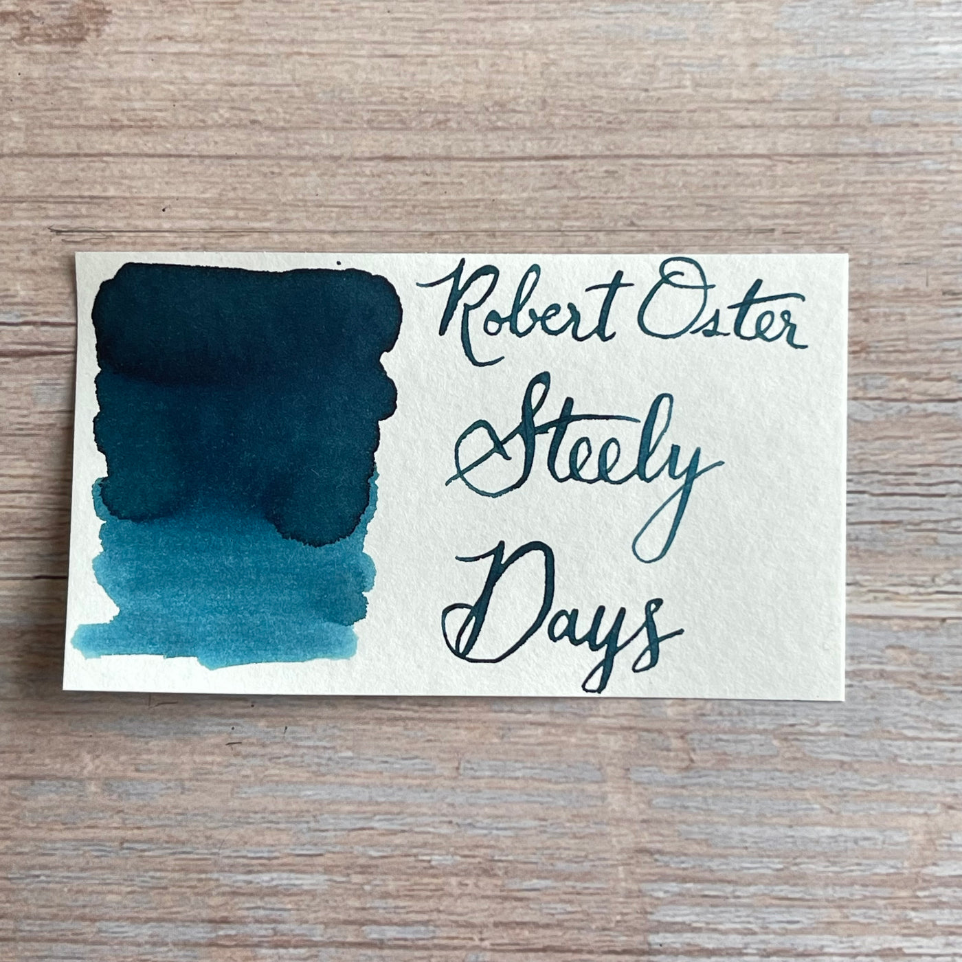 Robert Oster Steely Days - 50ml Bottled Ink