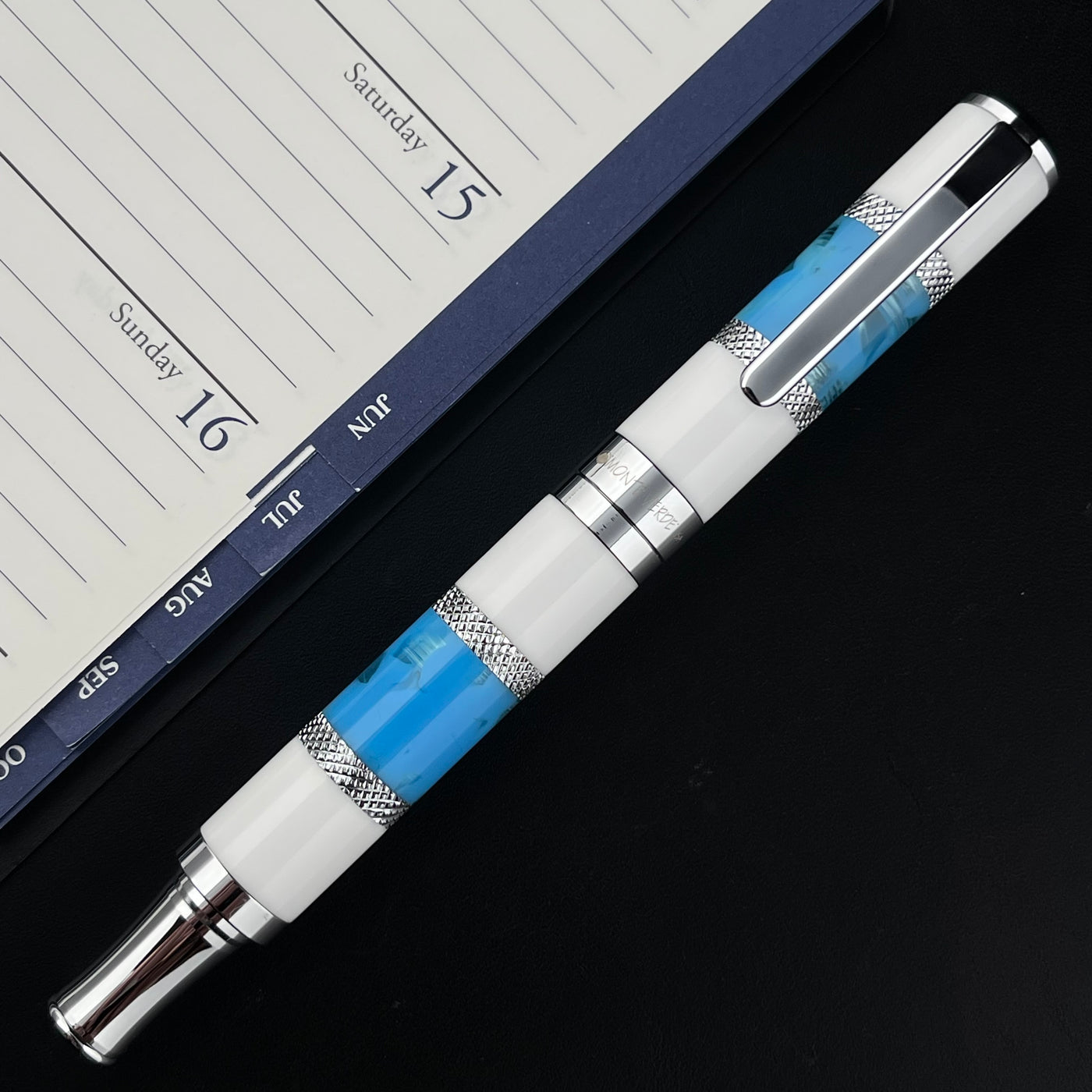 Monteverde Regatta Rollerball Pen - Santorini Blue