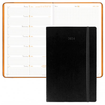 Rhodia Planner - Weekly Planner - 6 1/4 x 9 3/8