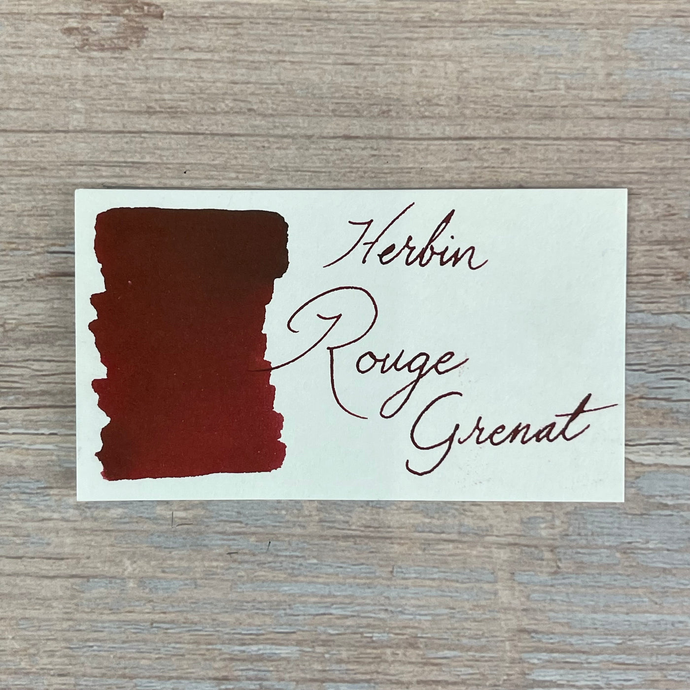 Jacques Herbin Rouge Grenat - 30ml Bottled Ink