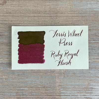 Ferris Wheel Press Ruby Royal Flush - 20ml bottled Ink (Special Edition)