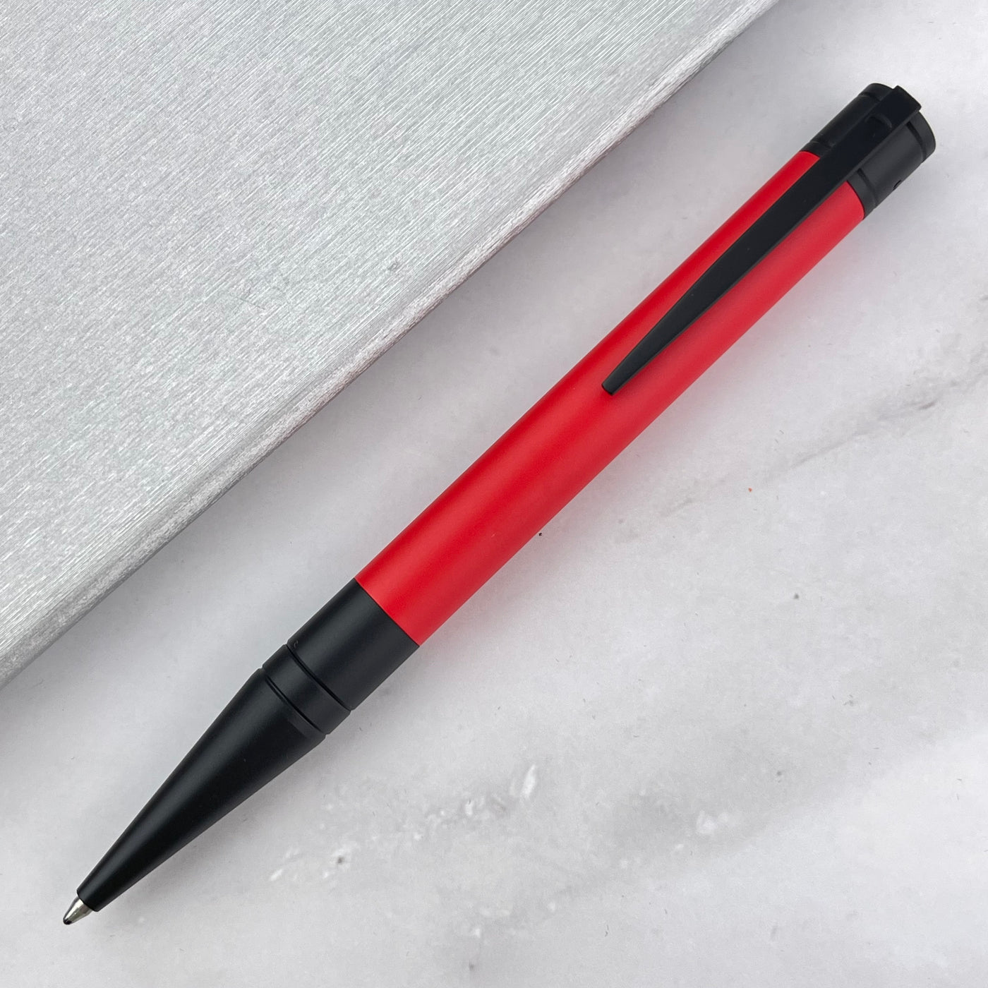 S.T. Dupont D-Initial Ballpoint Pen - Matte Red