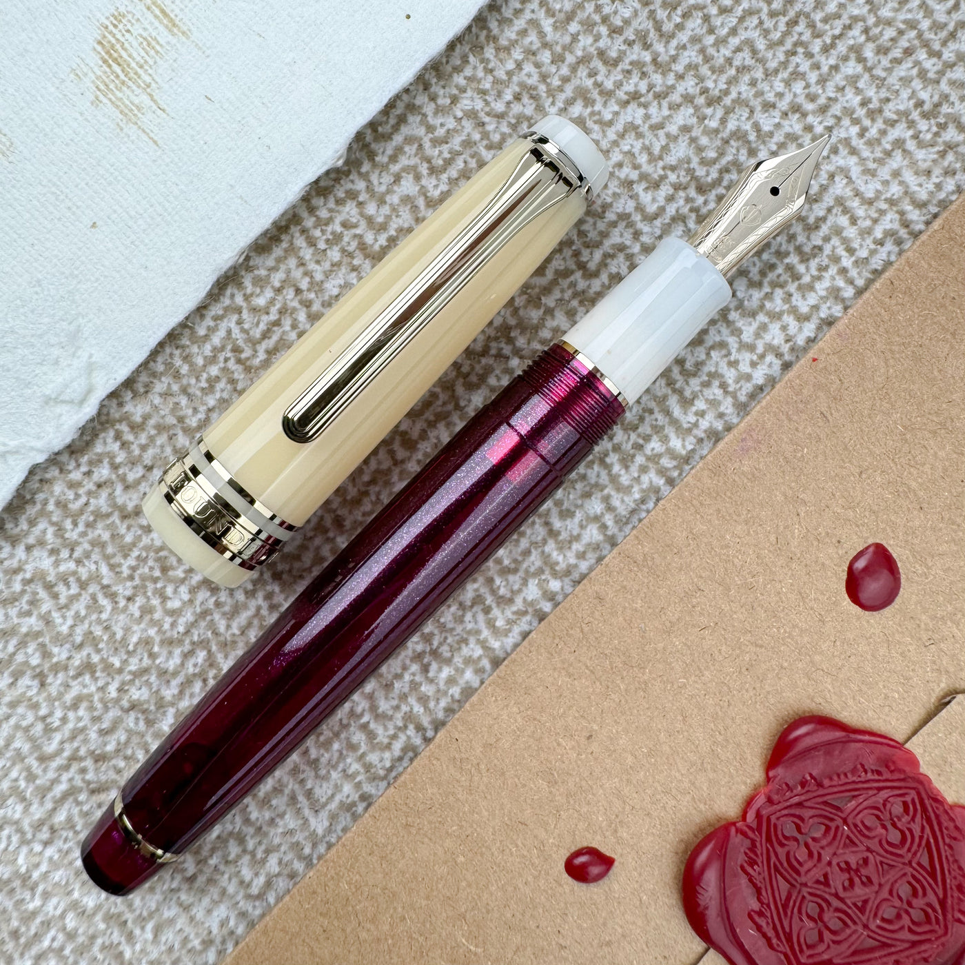 Sailor Pro Gear Slim Fountain Pen - Scone (Limited Edition)