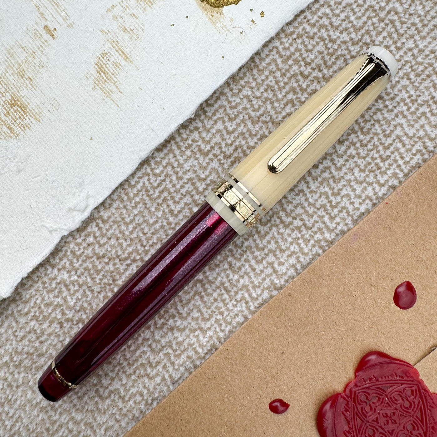 Sailor Pro Gear Slim Fountain Pen - Scone (Limited Edition)