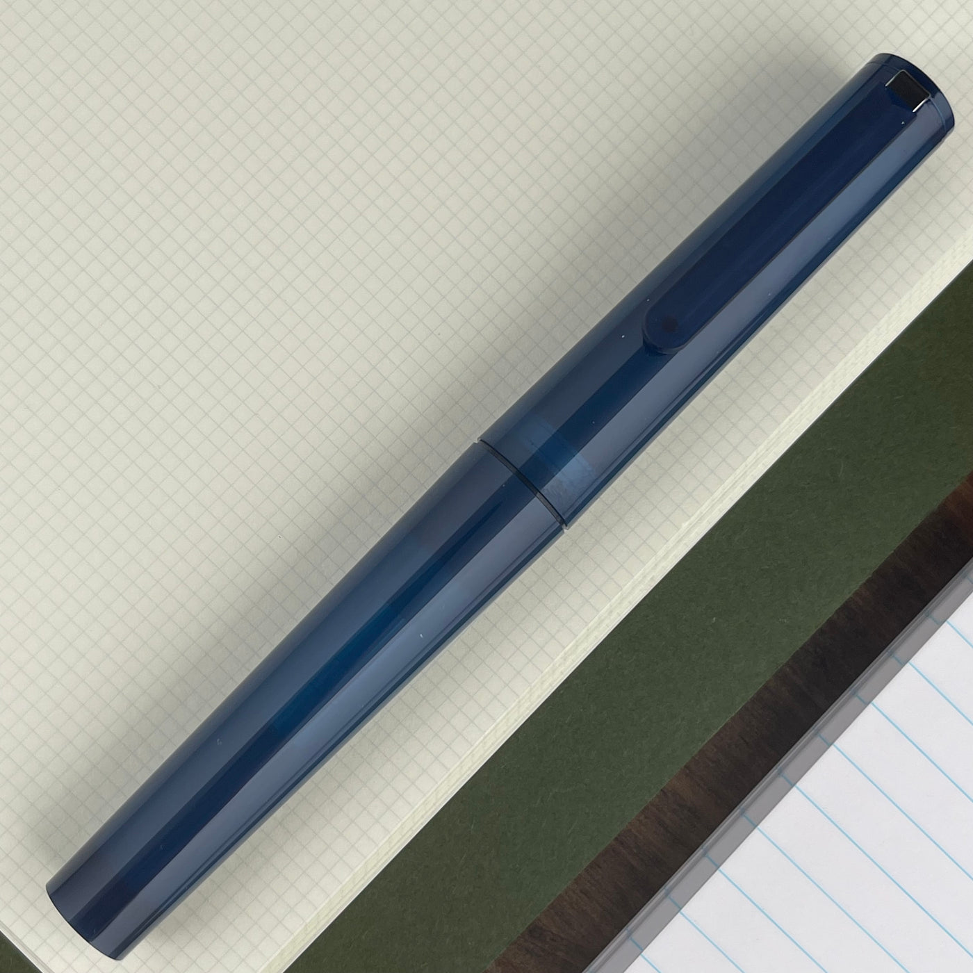 Sailor Tuzu Fountain Pen - Translucent Navy