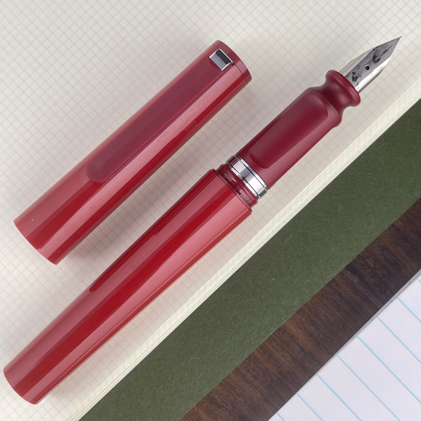 Sailor Tuzu Fountain Pen - Red