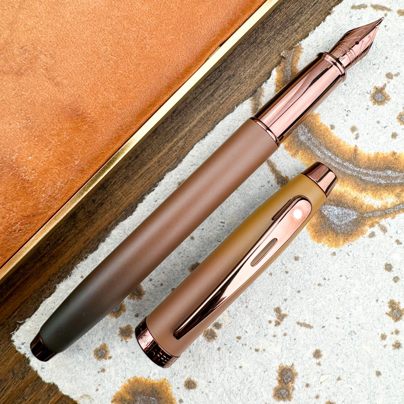 Sheaffer 100 Fountain Pen - Coffee (Special Edition)