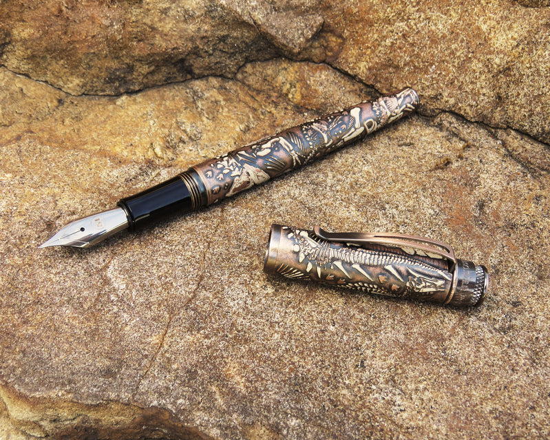 Retro 51 Smithsonian Tornado Fountain Pen Pen - Dino Fossil