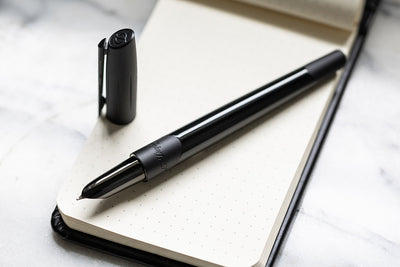 S.T. Dupont Defi Millennium Fountain Pen - Black w/ Matte Black