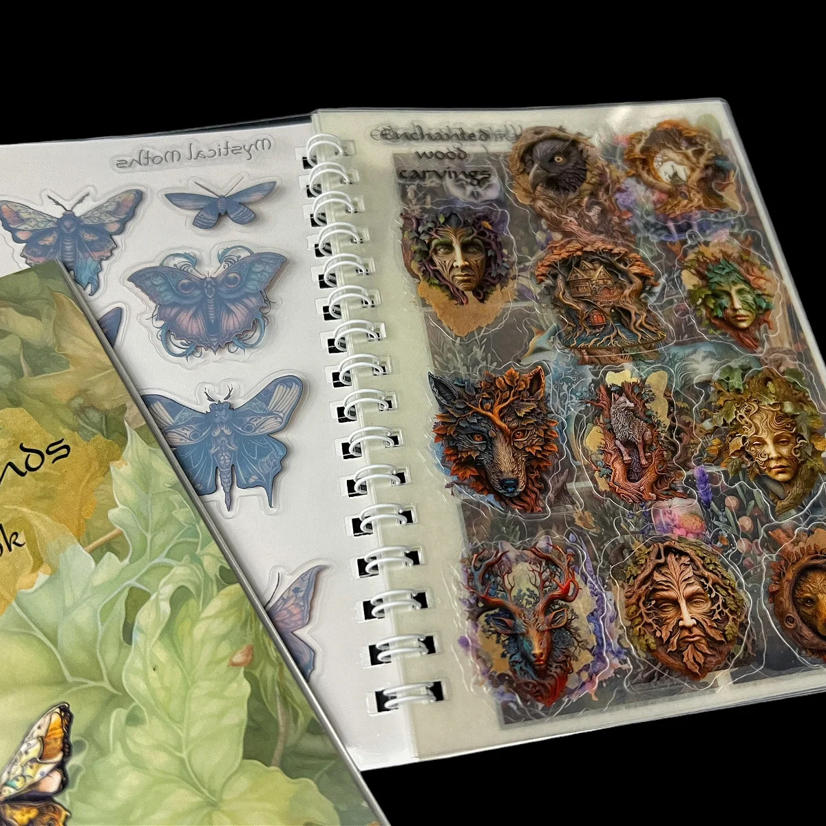 CoraCreaCrafts Sticker Book - Mystical Woodlands