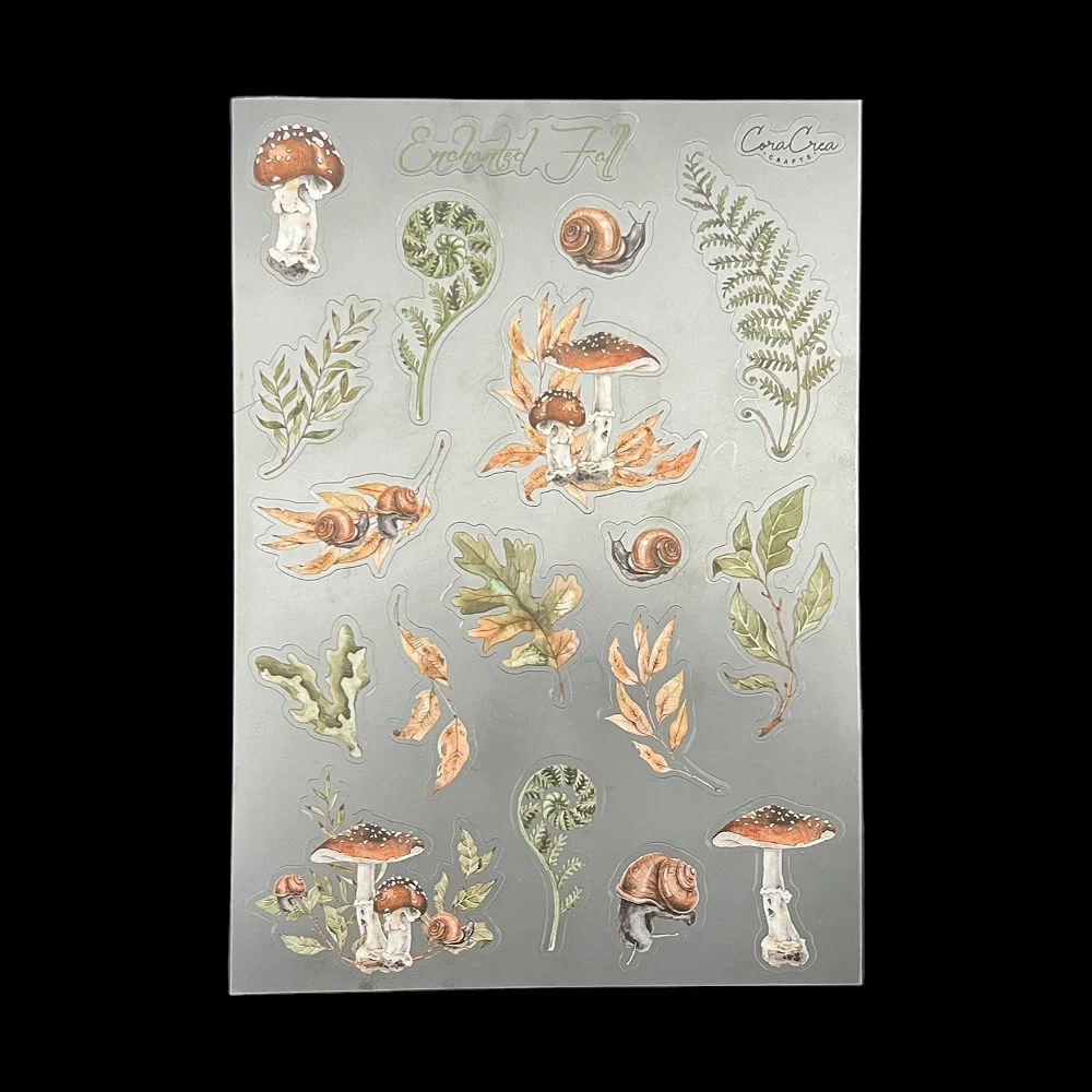 CoraCreaCrafts Sticker Sheet - Enchanted Fall