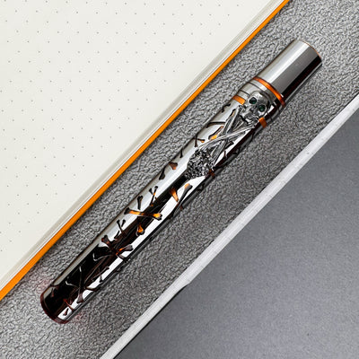 Stipula Da Vinci Capless Fountain Pen - Caribbean Orange