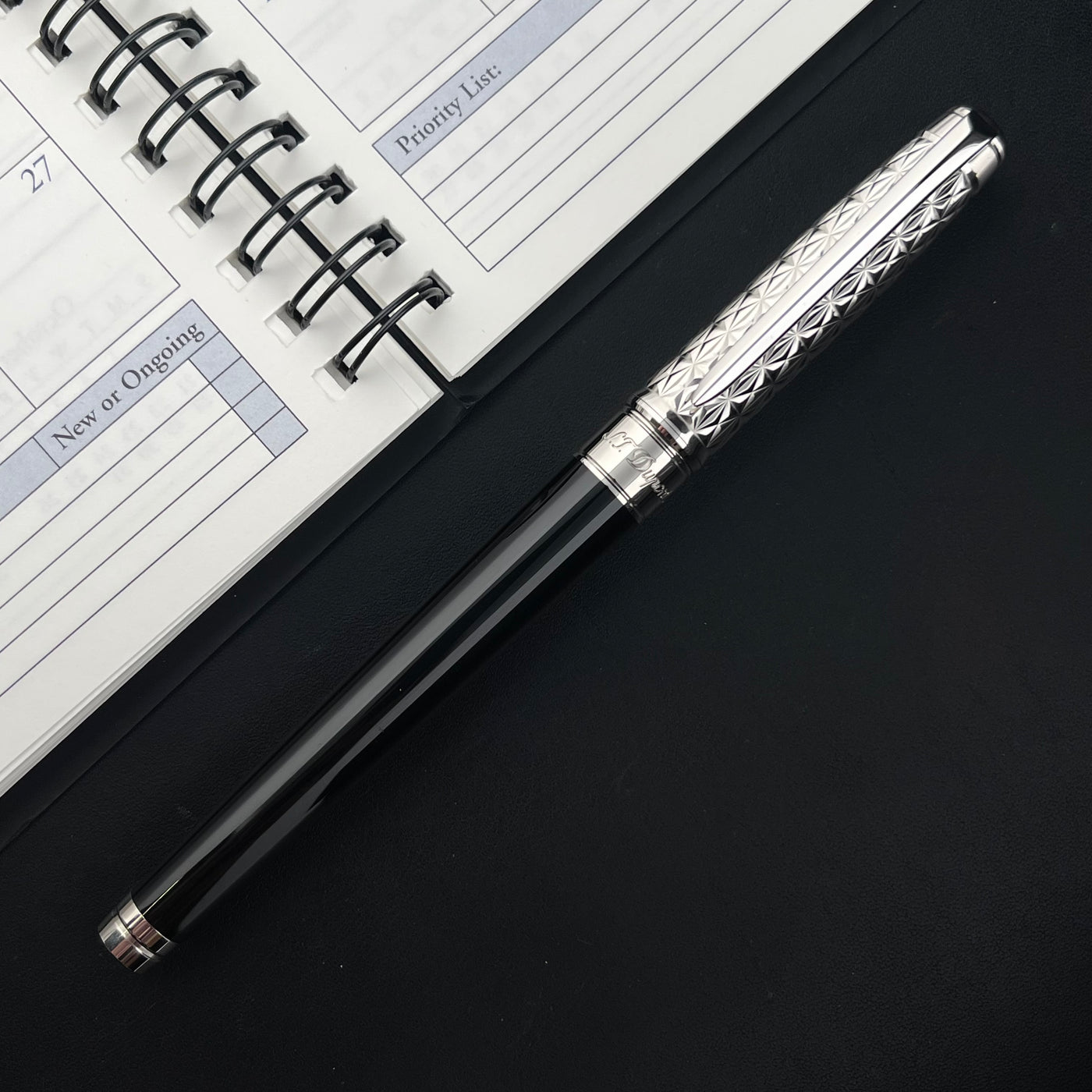 S.T. Dupont Line D Eternity Rollerball Pen - Black Lacquer