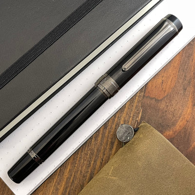 Sailor CYLINT Fountain Pen - Black Stainless Steel