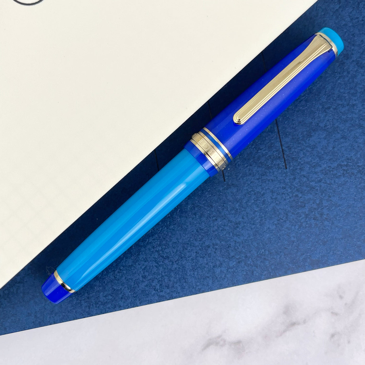 Sailor Pro Gear Slim Fountain Pen - Blue Quasar (Limited Edition)