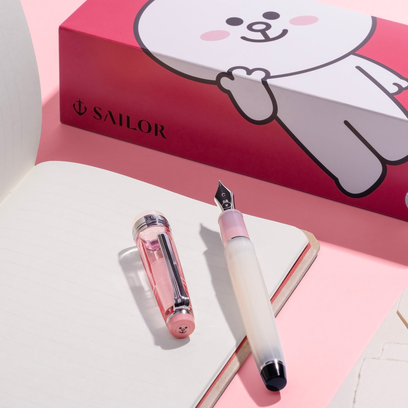 Sailor Pro Gear Slim Fountain Pen - Line Friends "Cony" (Special Edition)