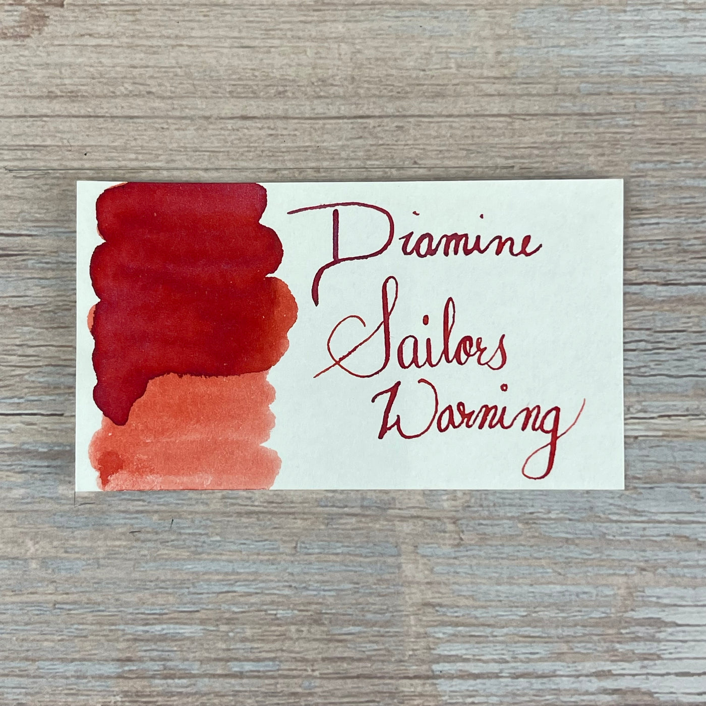 Diamine Red Sky - Shimmer - 50ml Bottled Ink