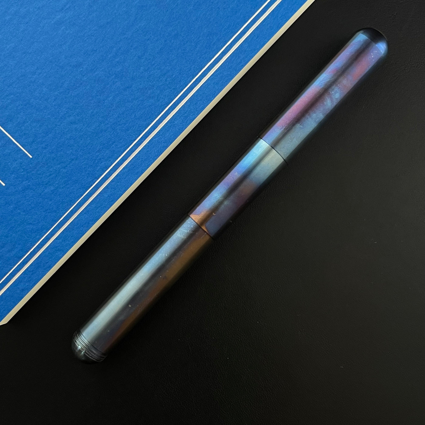 Kaweco Supra Fountain Pen - Fireblue