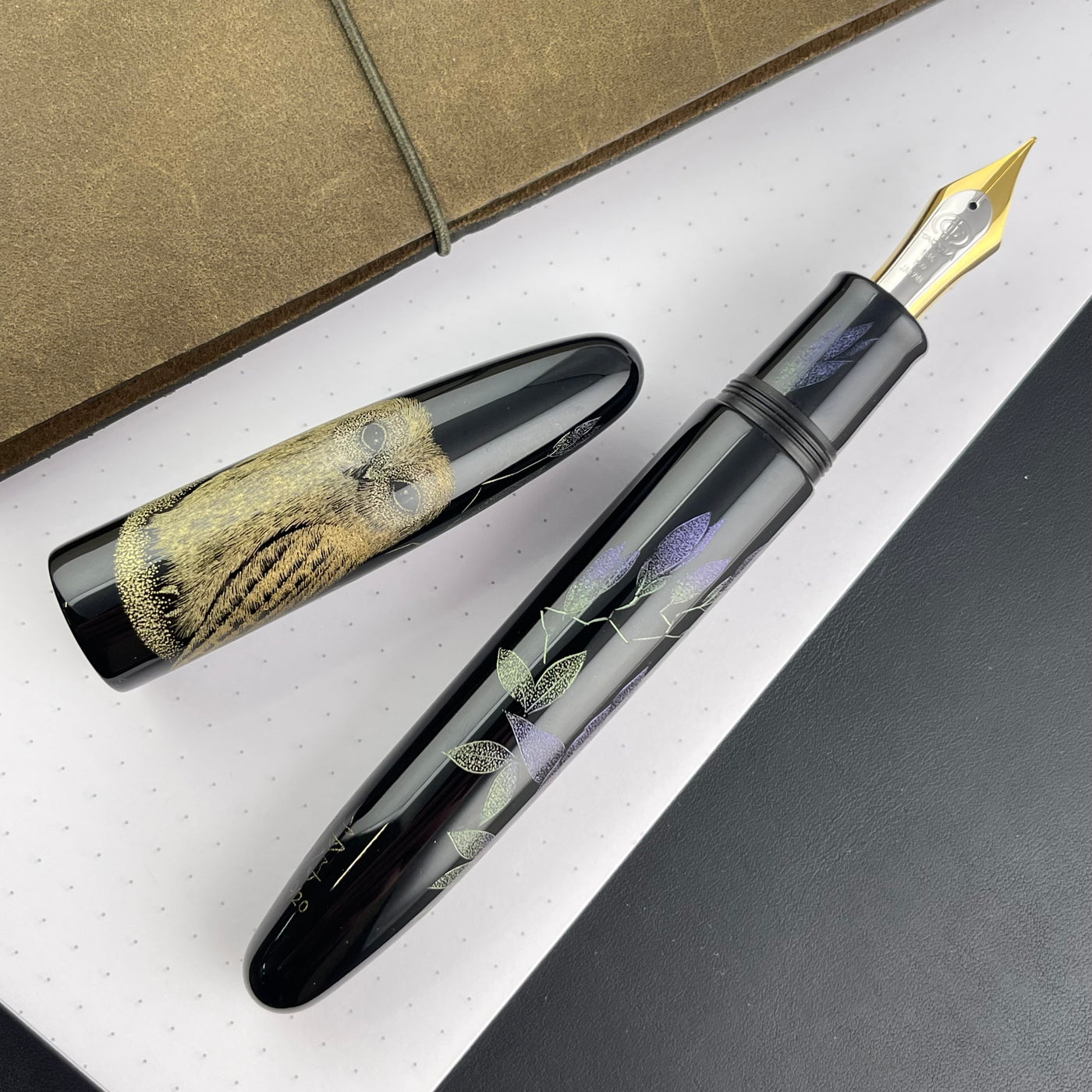 TACCIA Empress Fountain Pen - Chinkin Owl (Limited Edition)