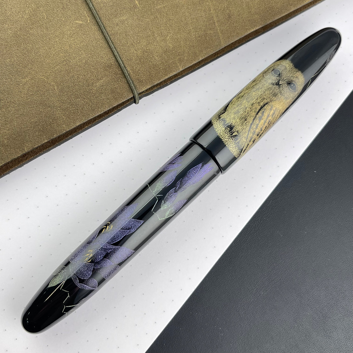 TACCIA Empress Fountain Pen - Chinkin Owl (Limited Edition)