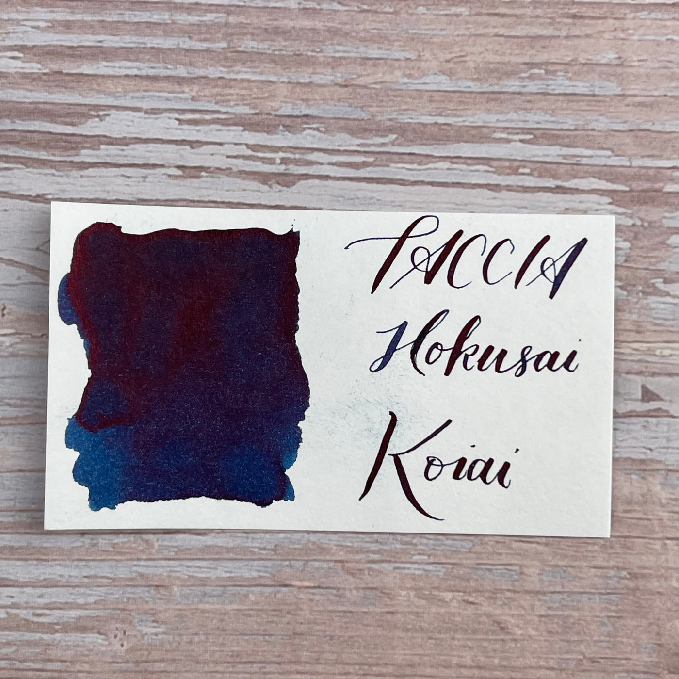 Taccia Ukiyo-e 40ml Bottled Ink - Hokusai-Koiai