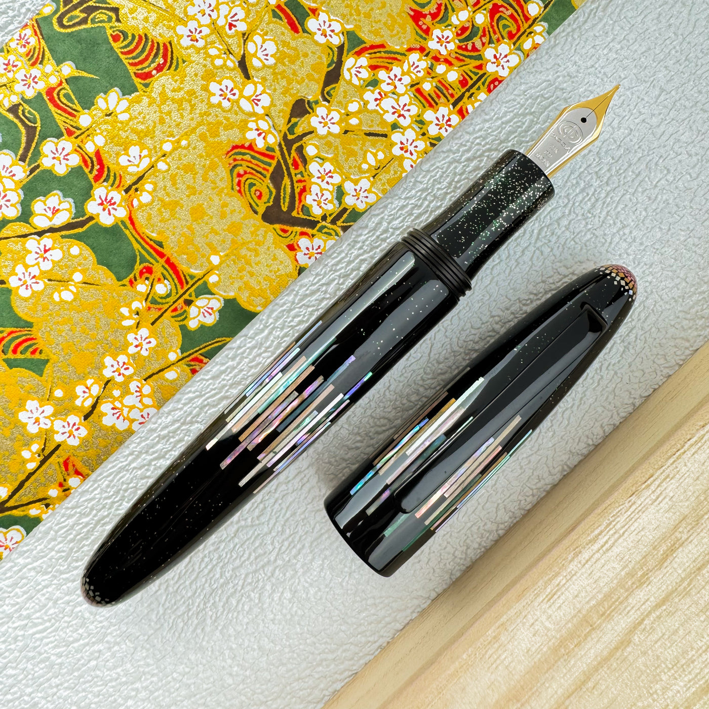 Taccia Miyabi Bon-Bori Fountain Pen - Twilight Shimmer (Limited Edition)