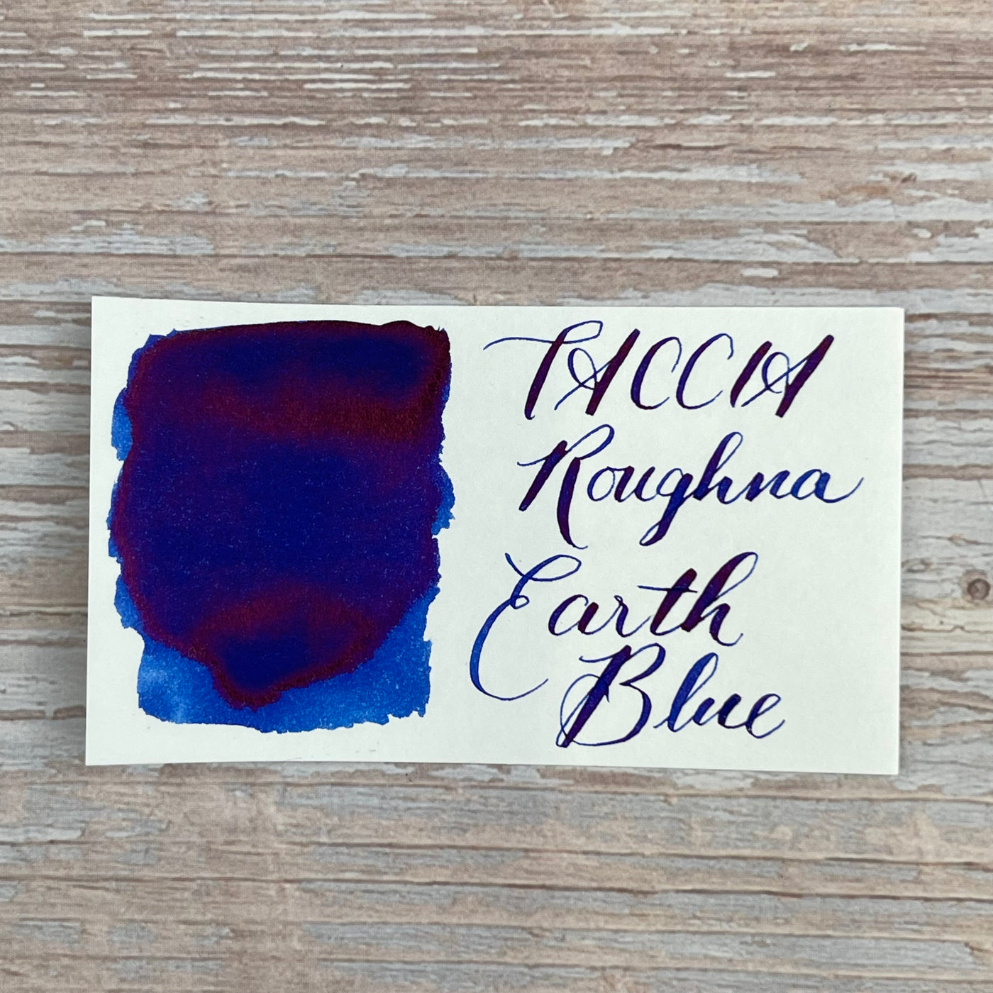 Taccia Roughna 40ml Bottled Ink - Earthy Blue