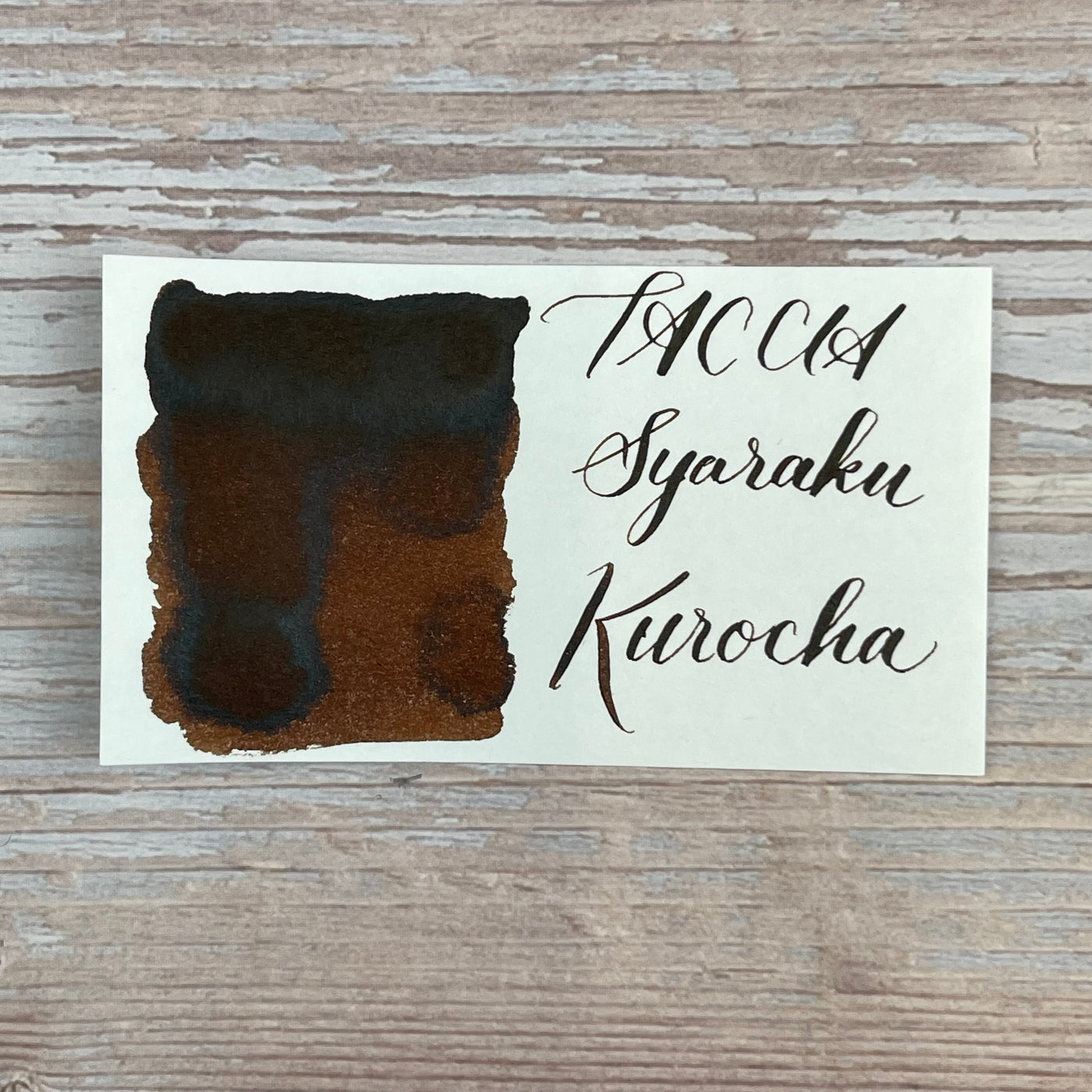 Taccia Ukiyo-e 40ml Bottled Ink - Sharaku-Kurocha