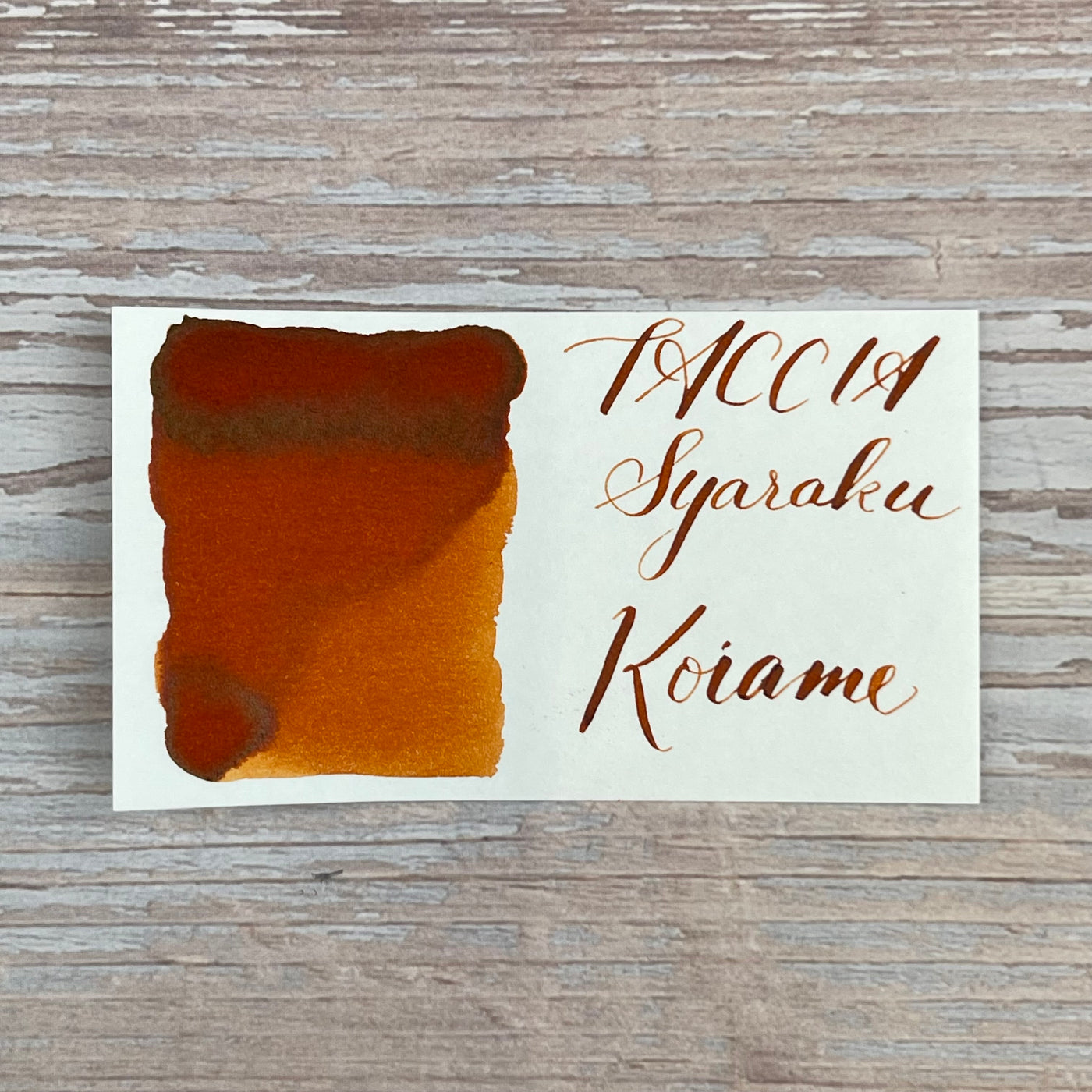 Taccia Ukiyo-e 40ml Bottled Ink - Sharaku-Koiame