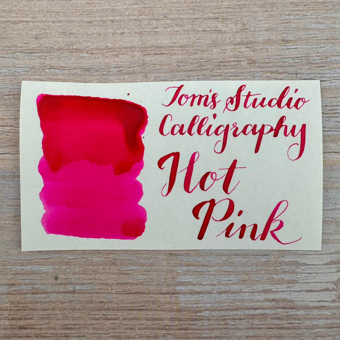 Tom's Studio Hot Pink - Calligraphy Ink