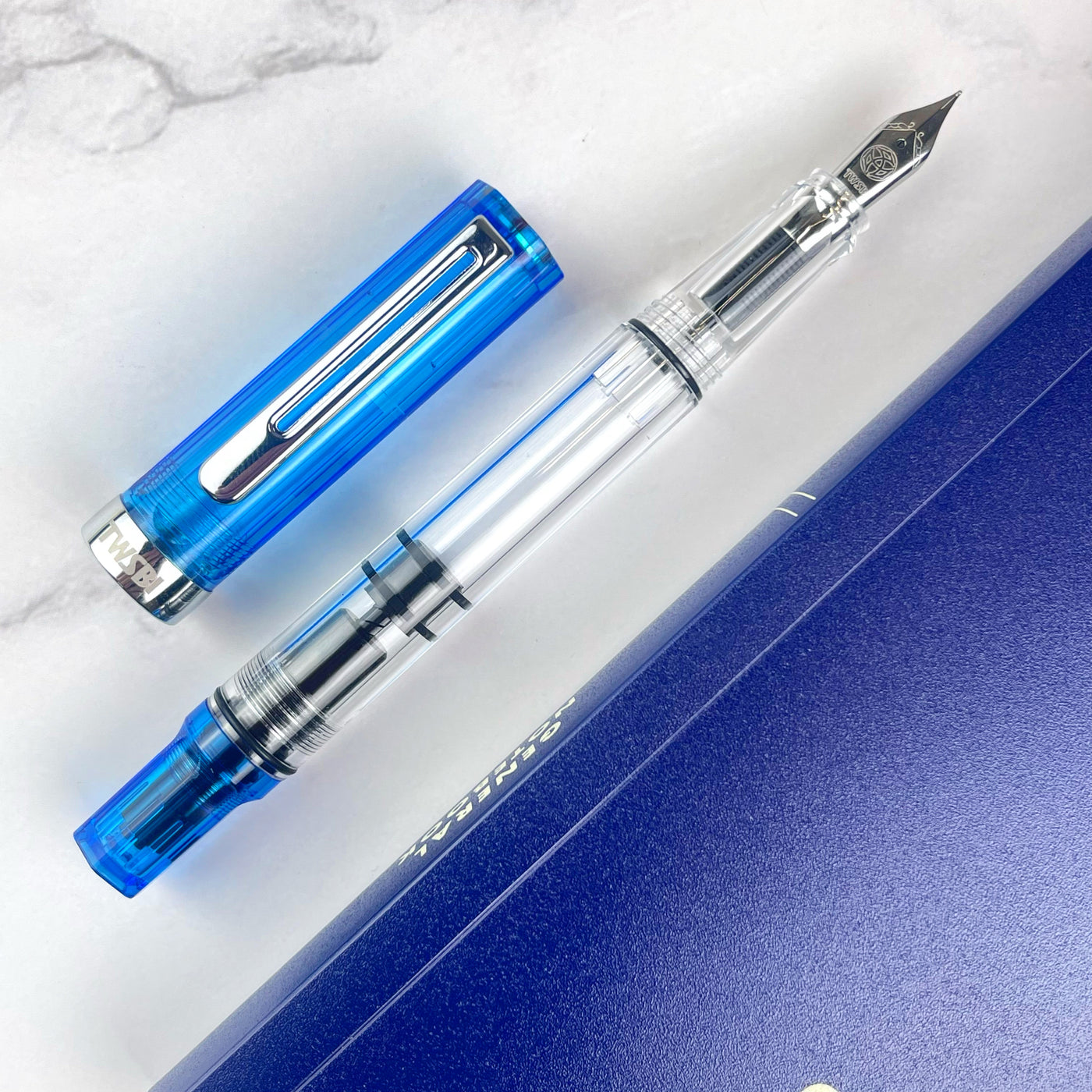 TWSBI Eco Fountain Pen - Transparent Blue