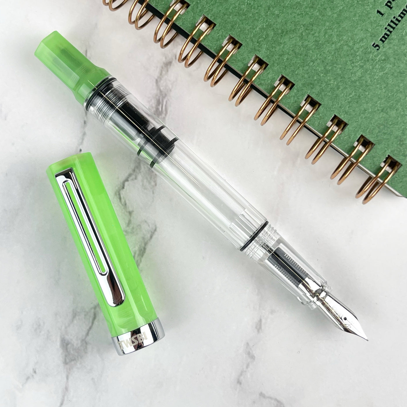 TWSBI Eco Fountain Pen - Glow Green