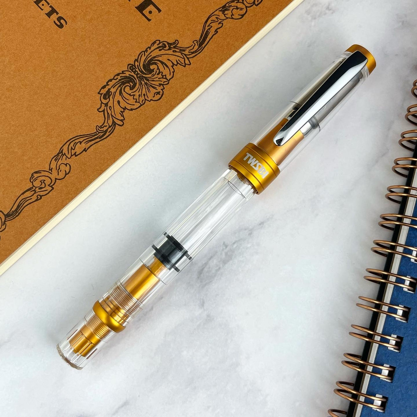 TWSBI Diamond 580ALR Fountain Pen - Sunset Yellow