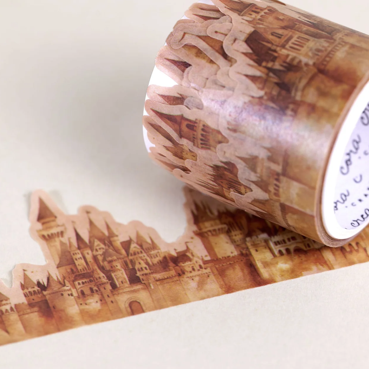 CoraCreaCrafts Washi Tape - Cutout - Castles