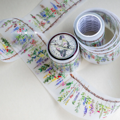 CoraCreaCrafts Washi Tape - Transparent - Magical Herbs